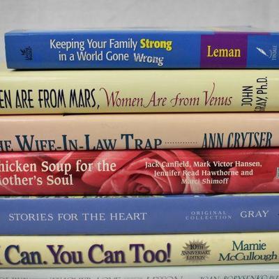 12 Self Help Books: Keeping your family strong -to- Self Matters