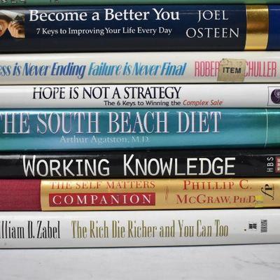12 Self Help Money/Business Books: Power of the Plus Factor -to- Rich Die Richer