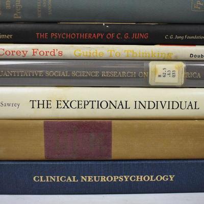11 Vintage Hardcover Psychology/Social Sciences: Freud -to- Neuropsychology