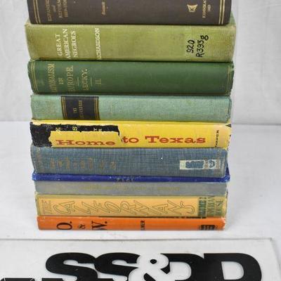 10 Vintage Non-Fiction: American History - Expansion & Reform -to- O. & W.