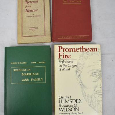 4 Vintage Books: Philosophical: Retreat from Reason -to- Promethean Fire