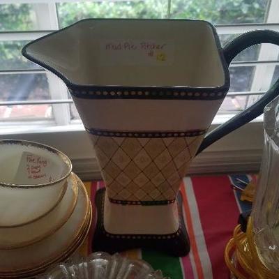 Mud Pie Pitcher