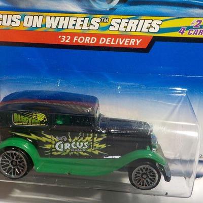 Wild man racer and hot wheels 1933 ford delivery.