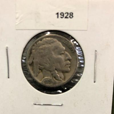 4 Buffalo Nickels 1912 1924 1928 1936