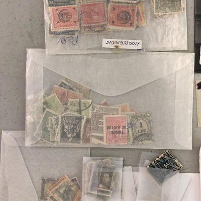 Vintage World Stamp Collection