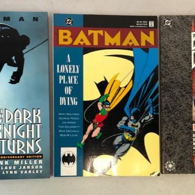 5 DC Batman Catwoman Vamprilla Superman Hulk Graphic Novels