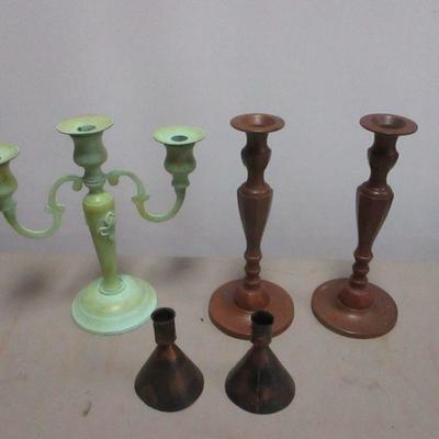 Lot 9 - Candle Stick Holders