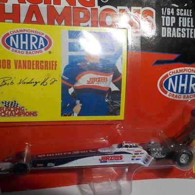 1996 Dragster new in pack and Pontiac Future car.