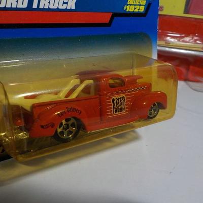 Ron Capps Dragster and coolest pizza delivery truck.