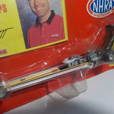 Ron Capps Dragster and coolest pizza delivery truck.