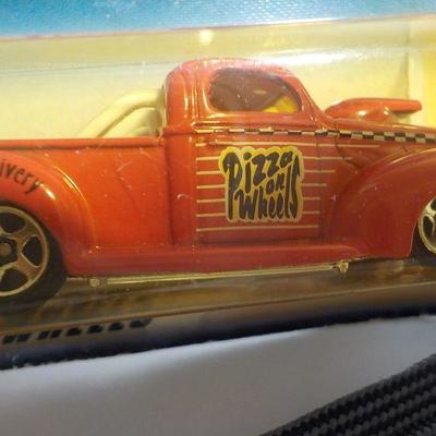 Ron Capps Dragster and coolest pizza delivery truck.