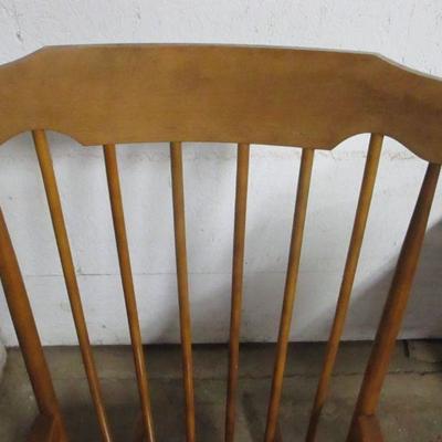 Lot 18 - Wooden Rocking Chair