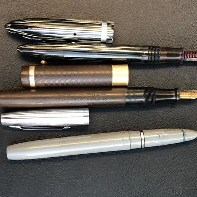 3 Vintage Schaeffer Fountain Pens