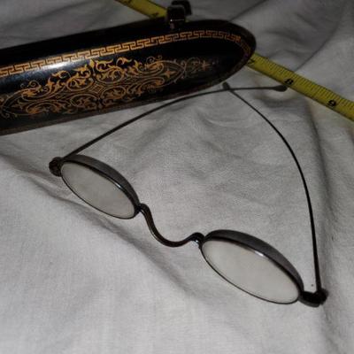 Antique Glasses and Case