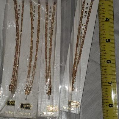 14k gold filled necklaces