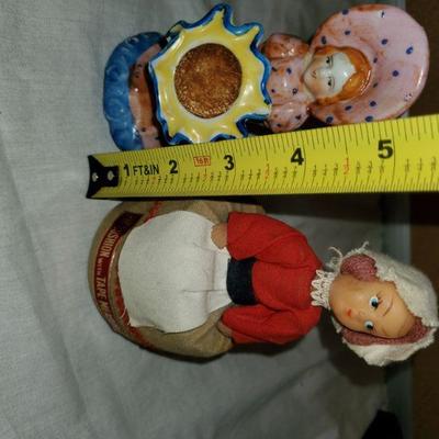 Vintage Doll Pin cushions