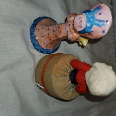 Vintage Doll Pin cushions