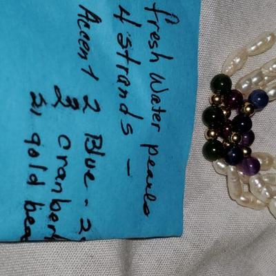 Fresh Water 4 strand pearl necklace 
