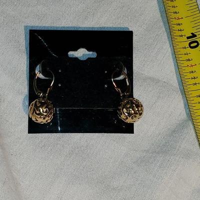 14k Gold Earrings 