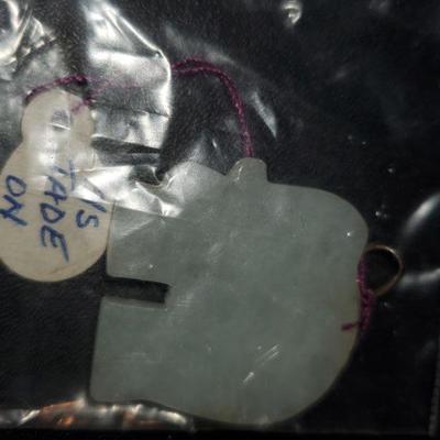 Jade Elephant Pendant 