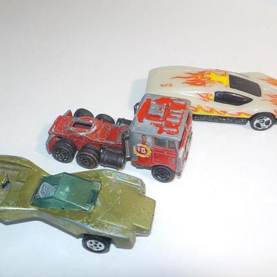 3 - cool 1970's mixed cars.