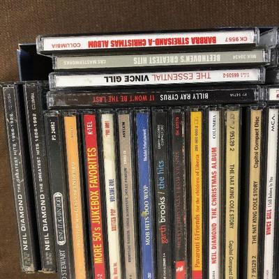 Lot #31 Box of Used CD's  A Lot