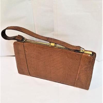 Lot #7  Vintage Snakeskin Handbag