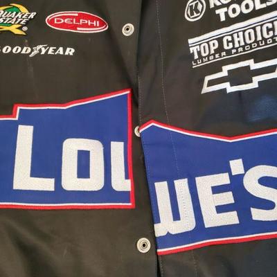NASCAR Chase Authentics Jimmie Johnson LOWE'S Pit Crew Jacket