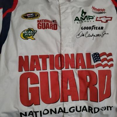 Dale Earnhardt Jr Mountain Dew National Guard JR Nation NASCAR Racing Pit Crew Shirt