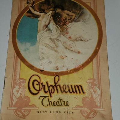 Orpheum Program