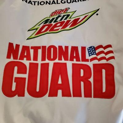 Chase Authentics Mountain Dew National Guard NASCAR Racing Pit Crew Jacket