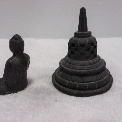 Lot 109 -  Stupa & Budda Statues 