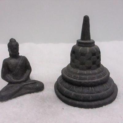 Lot 109 -  Stupa & Budda Statues 