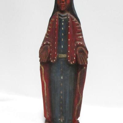 Lot 117 - Handcrafted Wooden Figure