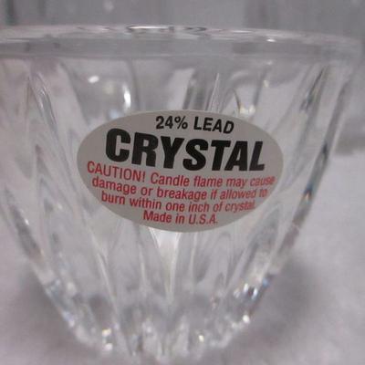 Lot 123 - Clear Crystal Glass Decor