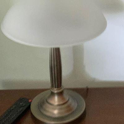 Desk or night stand table lamp / modern