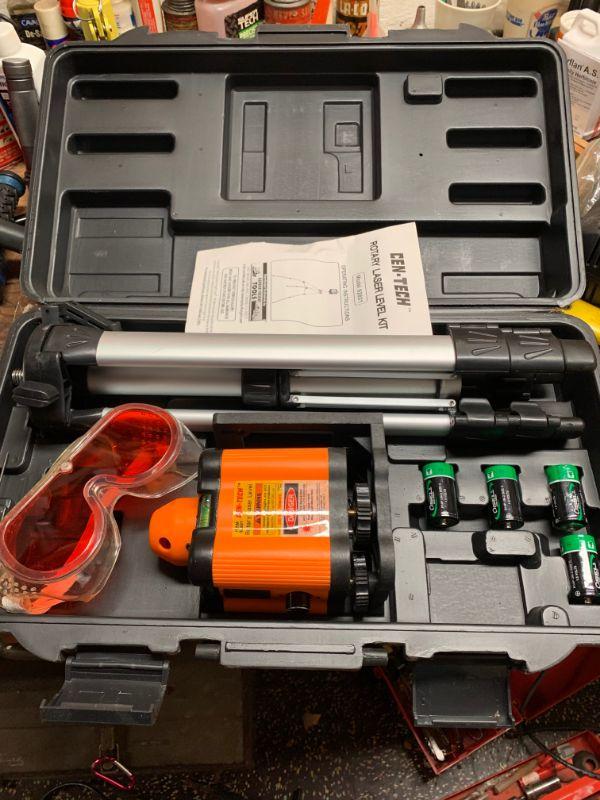CenTech Rotary laser level