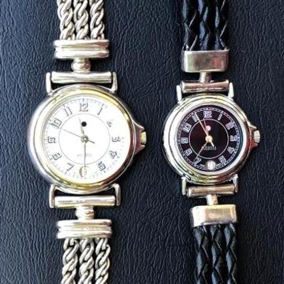Pair of Ecclissi Fashion Wristwatches