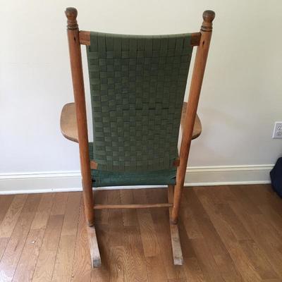 Lot 1 - Wooden Rocking Chair