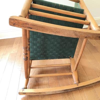 Lot 1 - Wooden Rocking Chair
