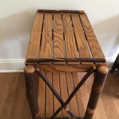 Lot 7 - Rustic End Tables 