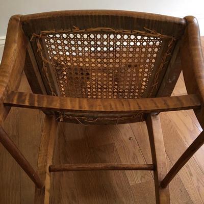 Lot 11 - Trio of Vintage Cane Bottom Chairs