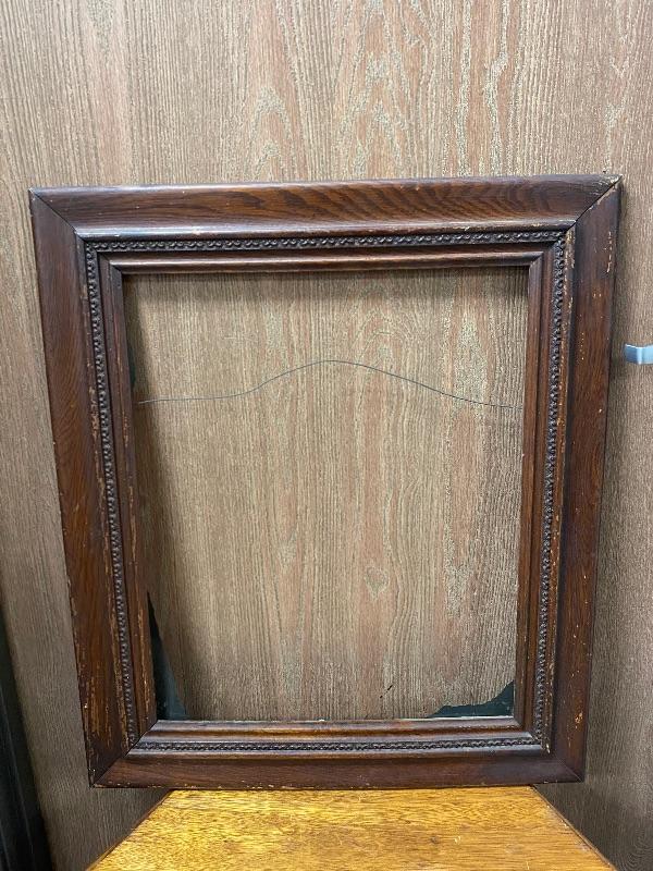 Wood Vintage Picture Frame No Glass or Back