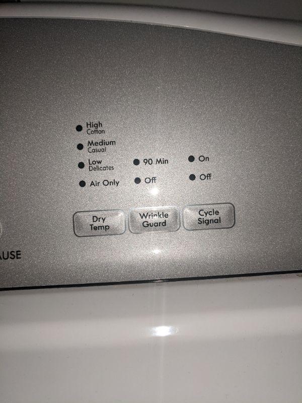 Lot 22 Kenmore Dryer Series 600