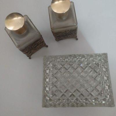 Made in West Germany Glass bathroom accessories