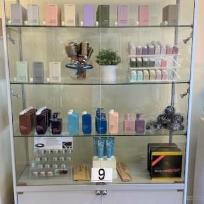 LOT#9: Large Lighted Display Case #1 No Products Included