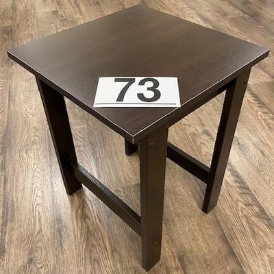 LOT#73: Laminate Side Table