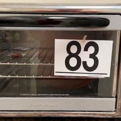 LOT#83K: Hamilton Beach Toaster Oven