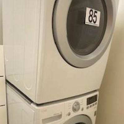 LOT#85L:  LG HE Washer & Dryer
