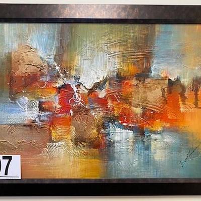 LOT#97: Signed Abstract